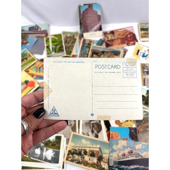 180+ Mixed Lot Vintage Postcards Locations 1900s–1970s Ephemera RPPC - Picture 6 of 12
